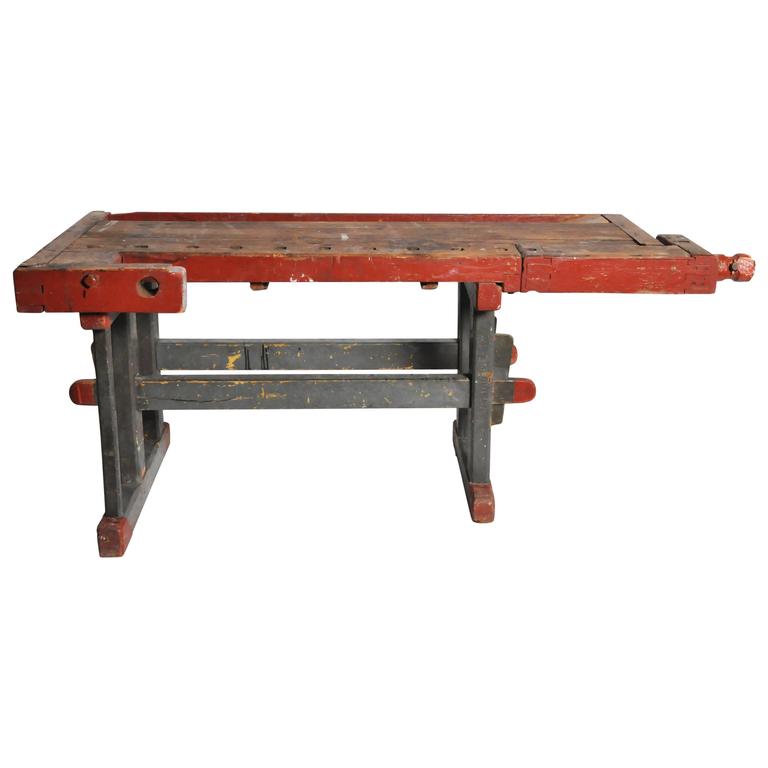English Work Bench, circa 1850 For Sale at 1stdibs