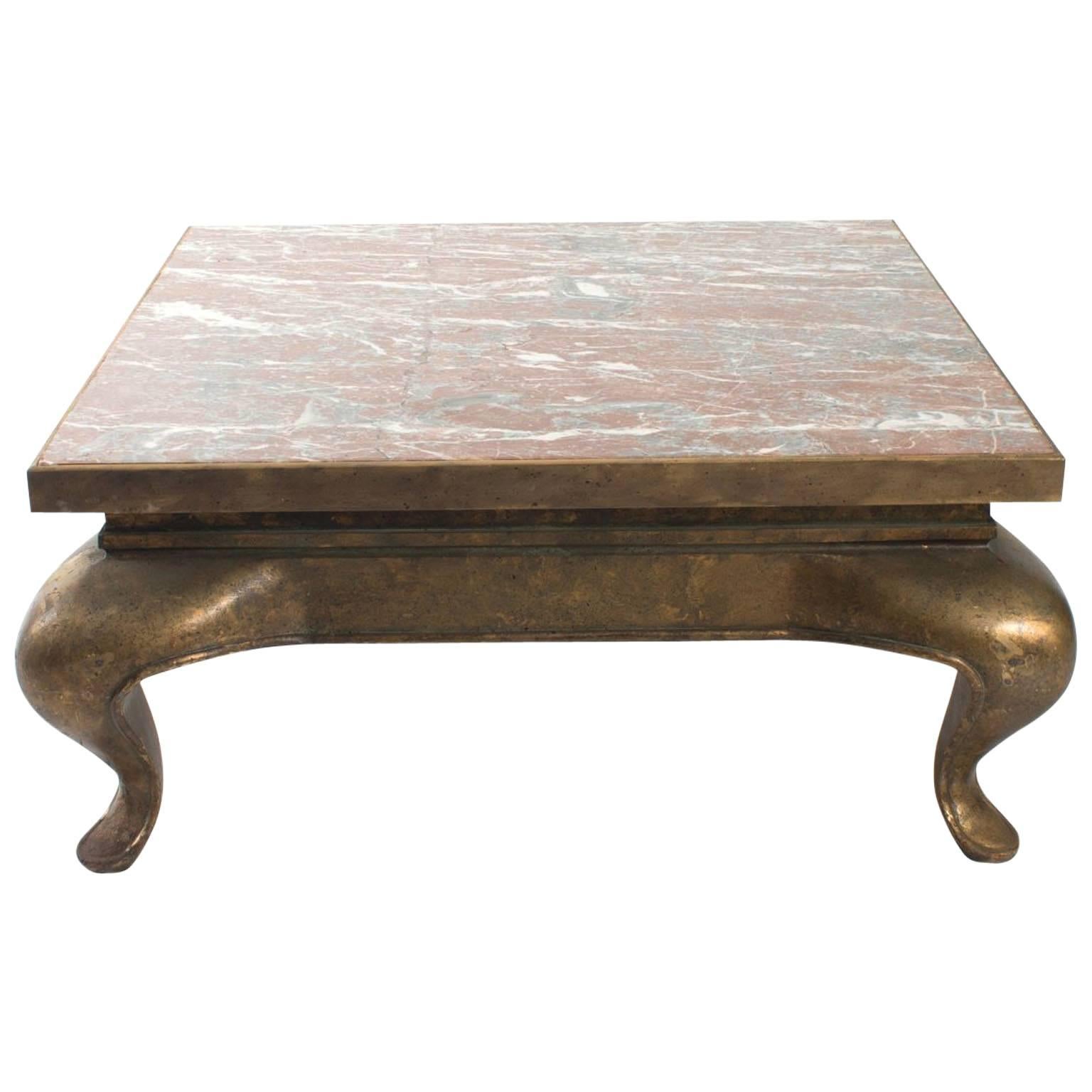 Cabriole Leg Coffee Table For Sale