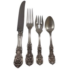 Francis I Old by Reed & Barton Sterling Silver Flatware Set 8 Service Luncheon