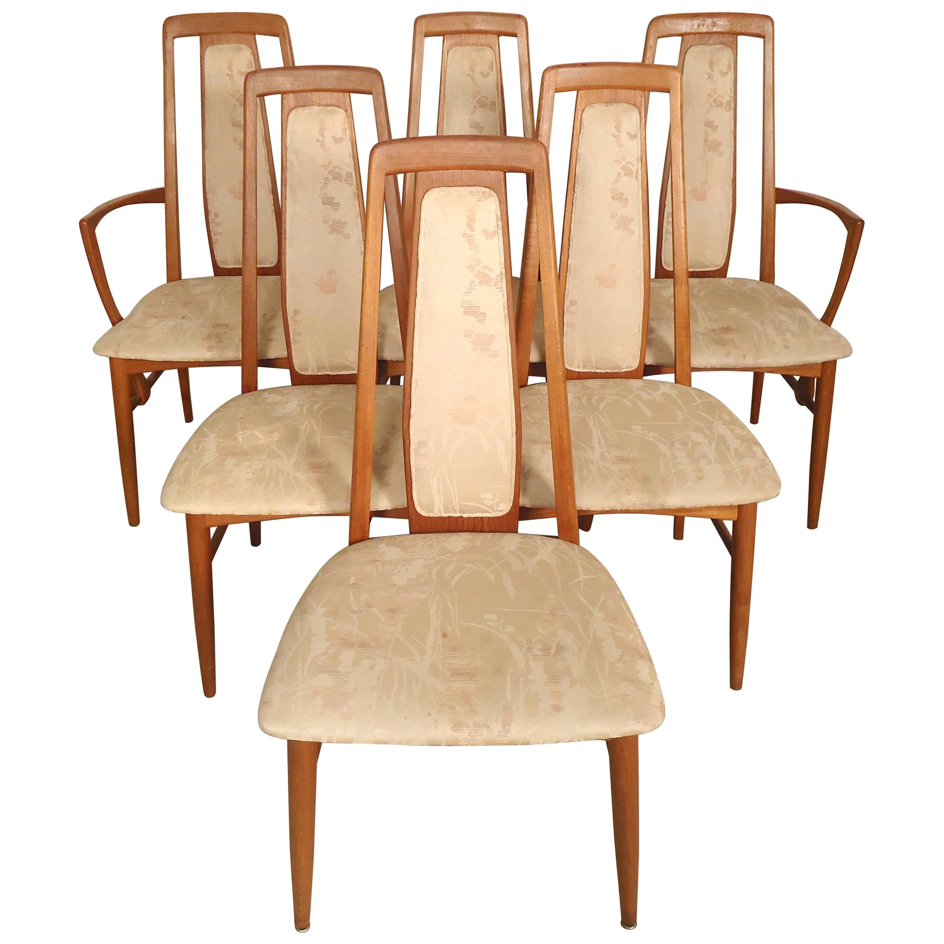 Six Danish Modern Chairs by Niels Kofoed