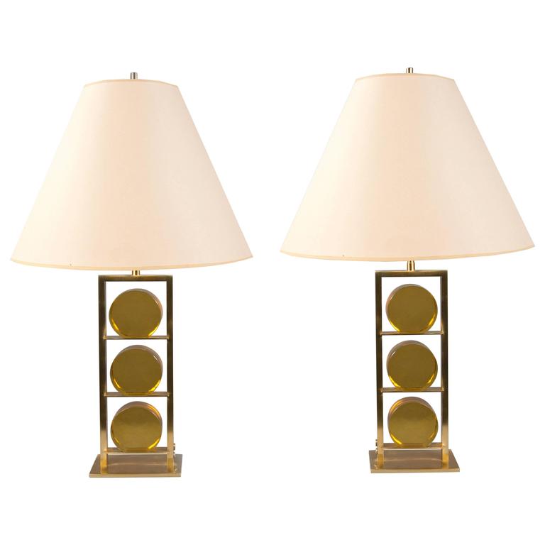 pair of table lamps by roberto rida italy 2016 for sale at 1stdibs
