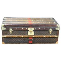 1890s Louis Vuitton Cabin Damier Trunk 2
