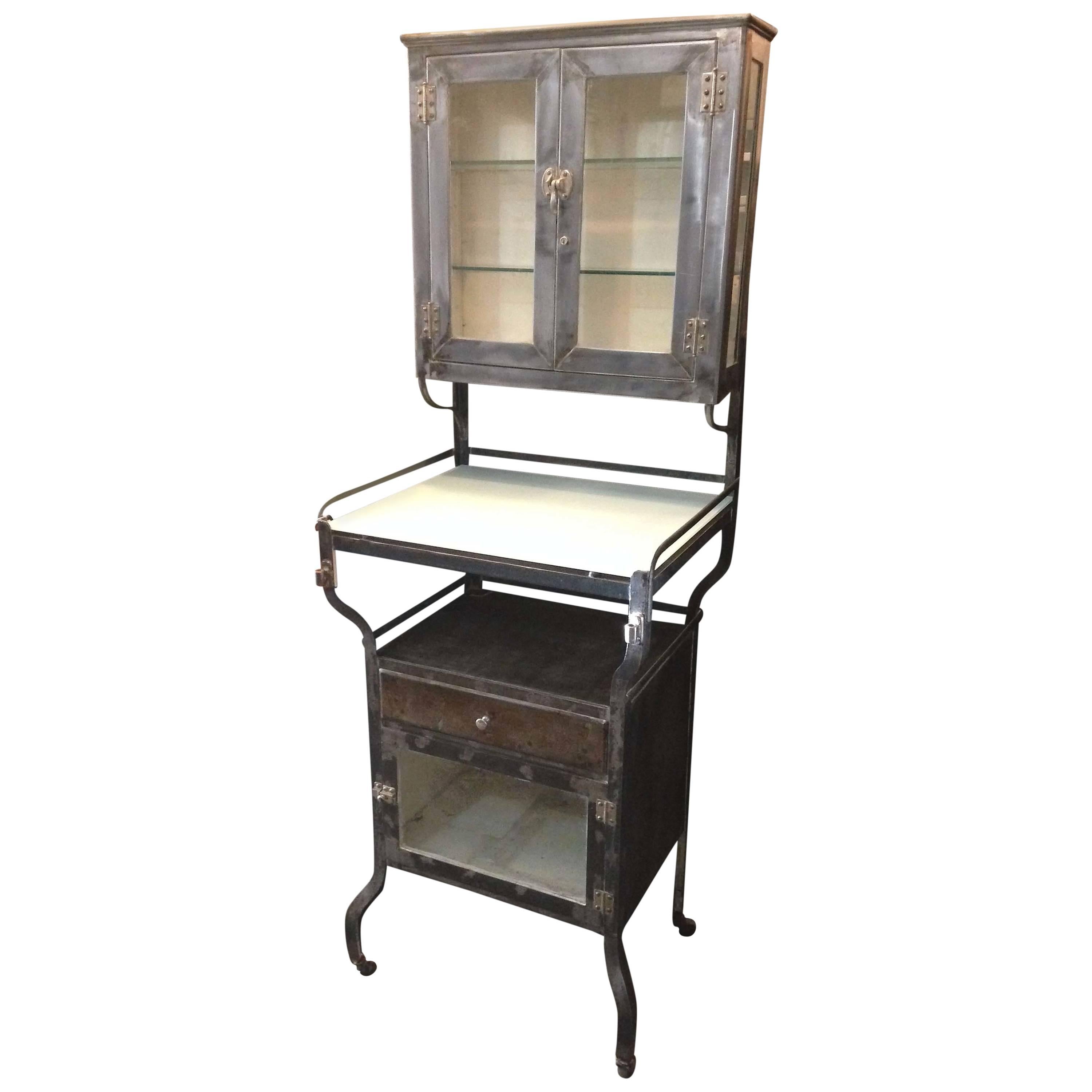Vintage Industrial Doctors Cabinet