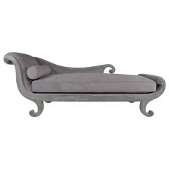 Hollywood Regency Chaise Lounge 7