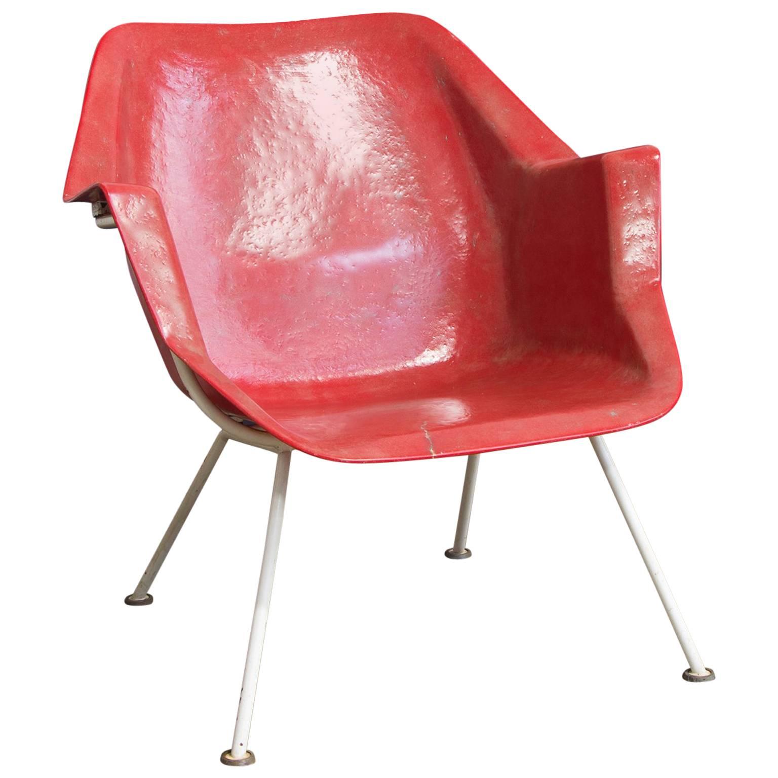 1957, Wim Rietveld/André Cordemeyer, Chair 416 Version by Gispen Holland For Sale