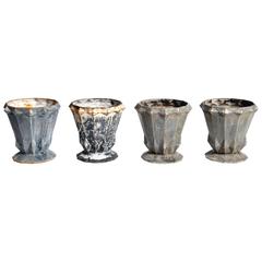 Cast Iron Planters with Enamel Paint 2