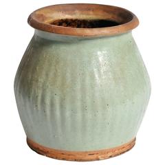 Chinese Celadon Grain Container