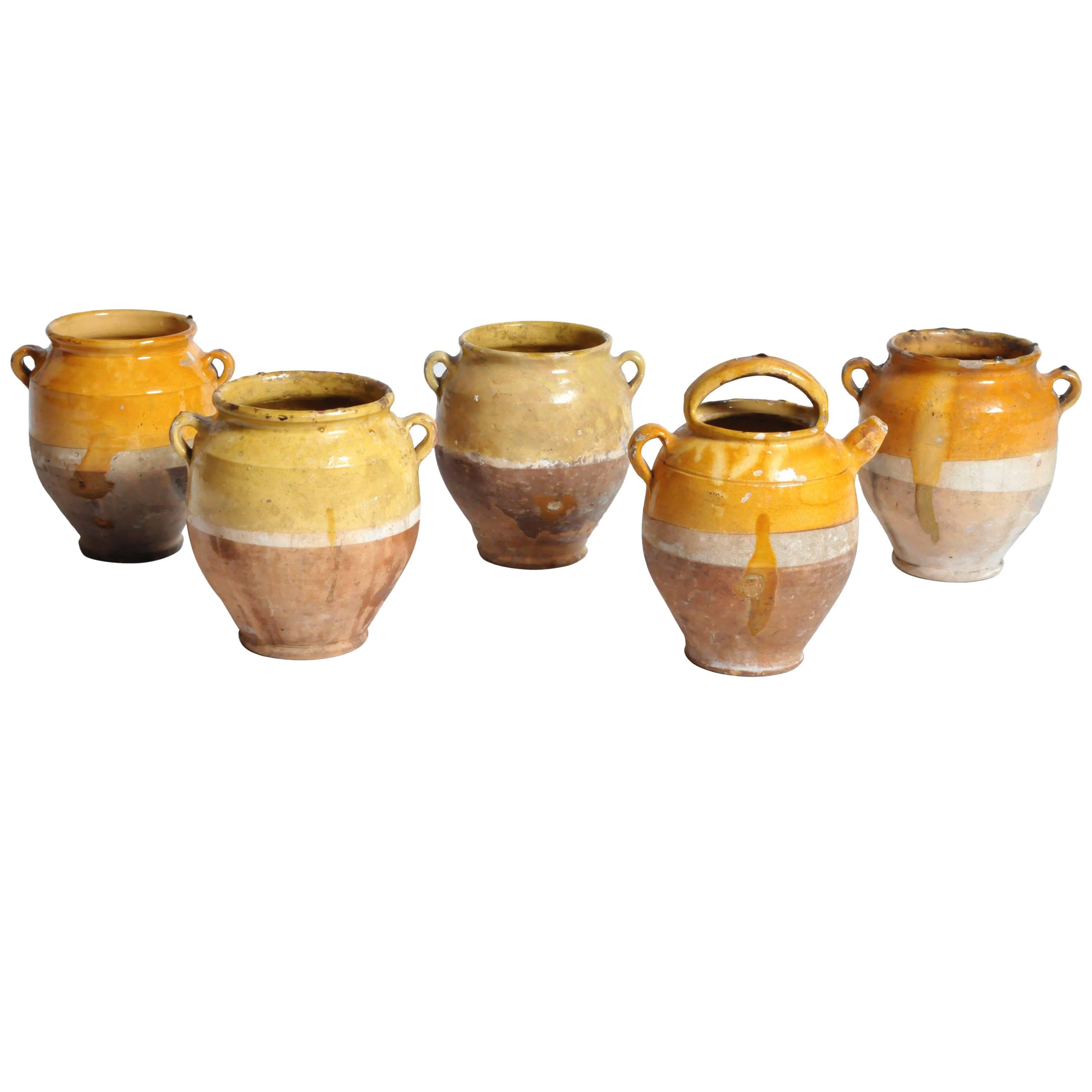 Ceramic Glazed Confit Jars