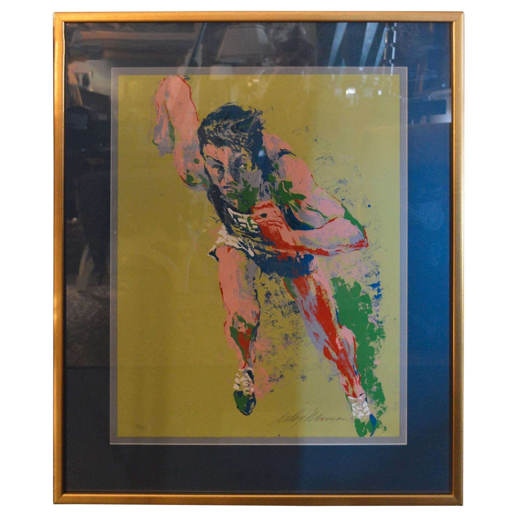 New York Stock Exchange Litho signed by LeRoy Neiman at 1stDibs