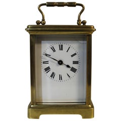 French Couaillet Freres Carriage Clock of Saint-Nicolas-D'Aliermont