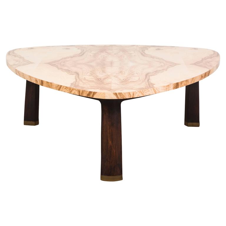 Olive Burl Coffee Table by Edward Wormley for Dunbar at 1stdibs
