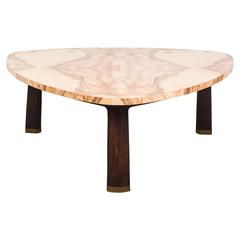 Olive Burl Coffee Table by Edward Wormley for Dunbar