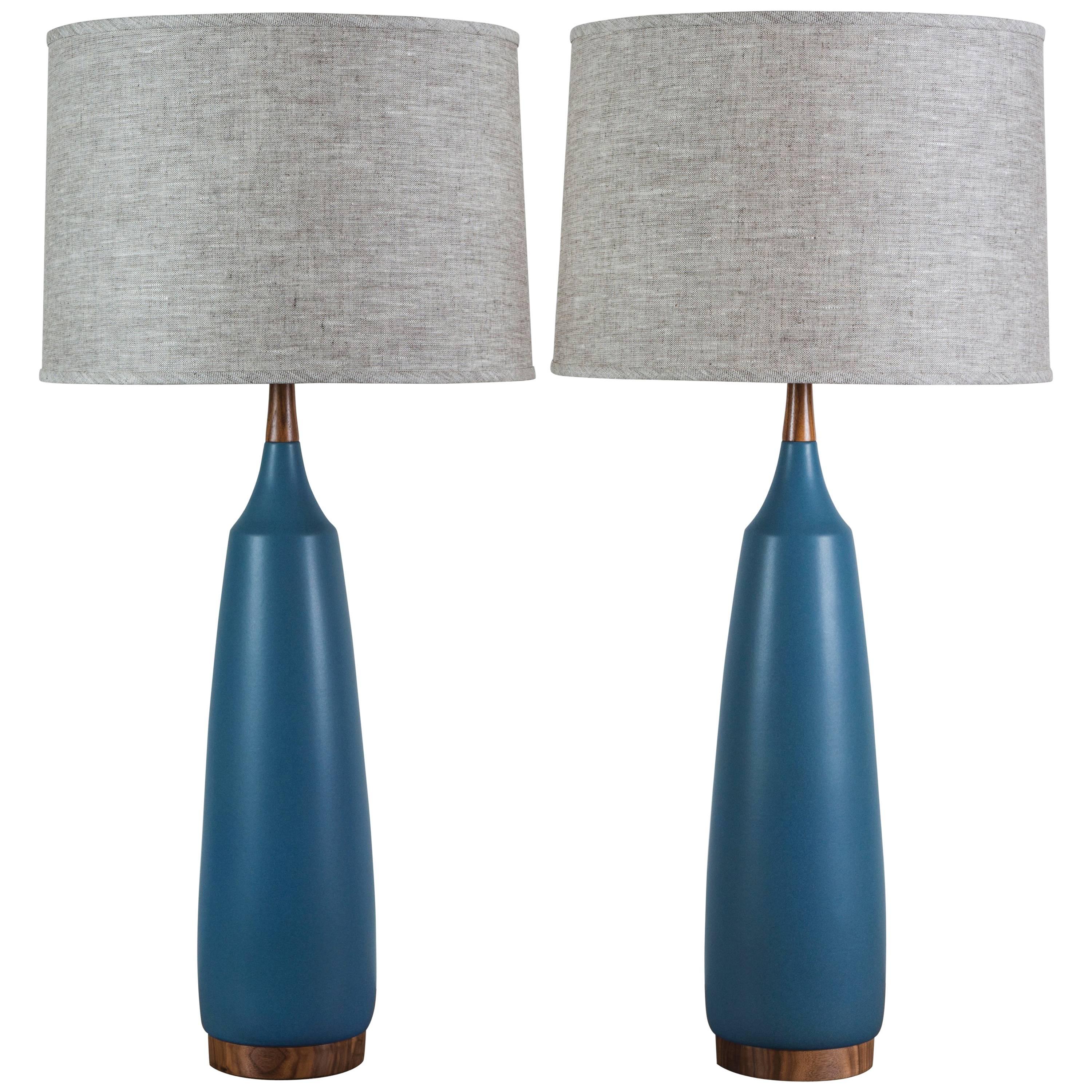 Pair of Laurel Lamps by Stone and Sawyer for Lawson-Fenning