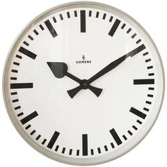 Large Siemens Factory or Workshop Wall Clock