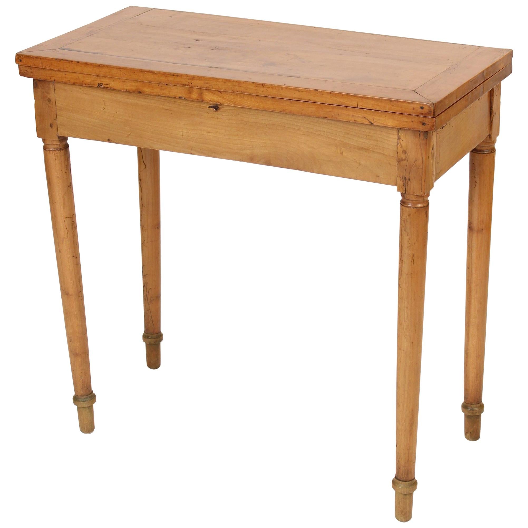 Directoire Fruit Wood Backgammon Table