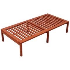 Hans Wegner Teak Slat Bench