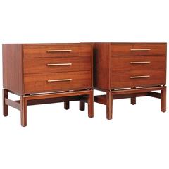 Pair of Nightstands by Johnson Furniture