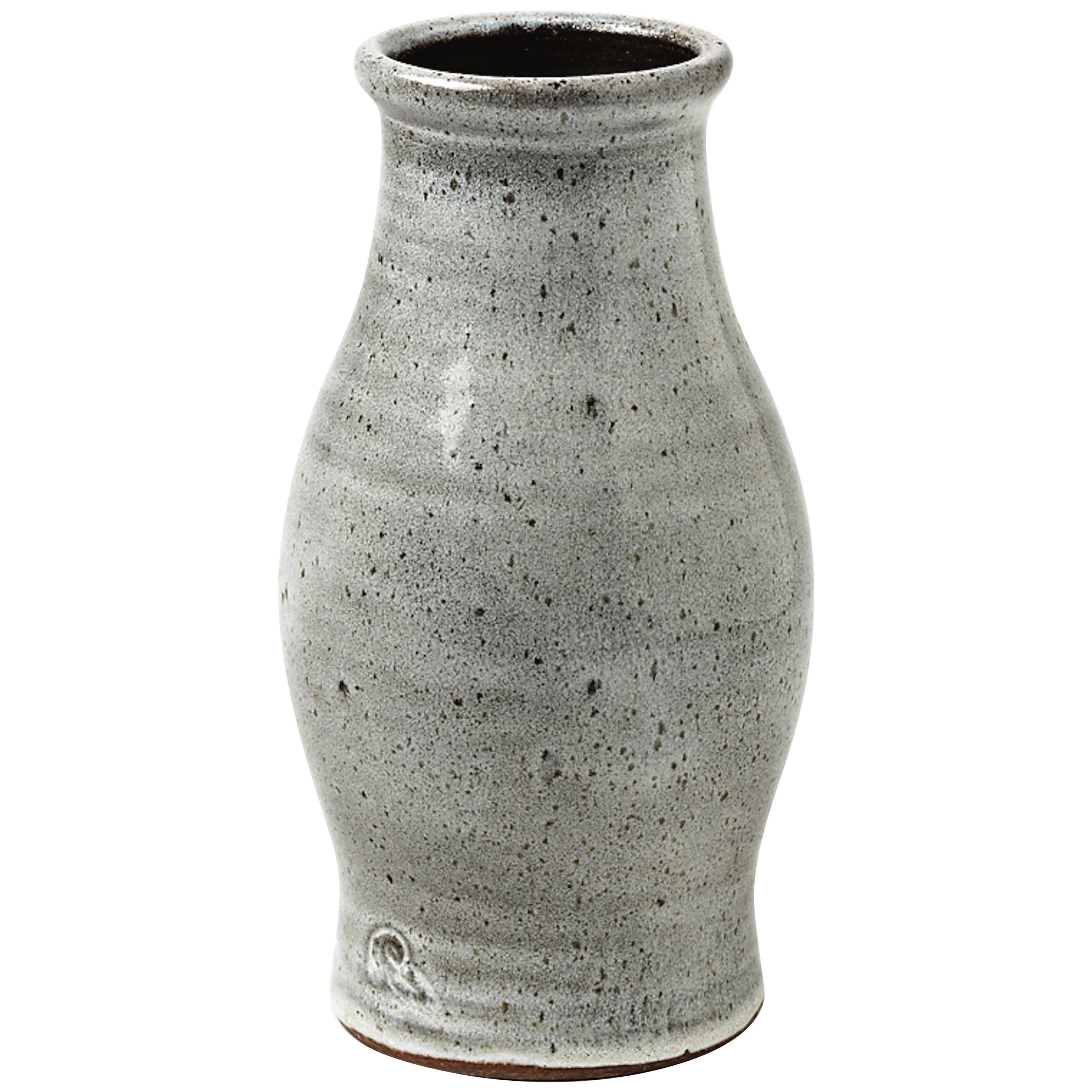 Stoneware Vase by the Workshop Pierlot, Ratilly, France, 1970-1980 For Sale