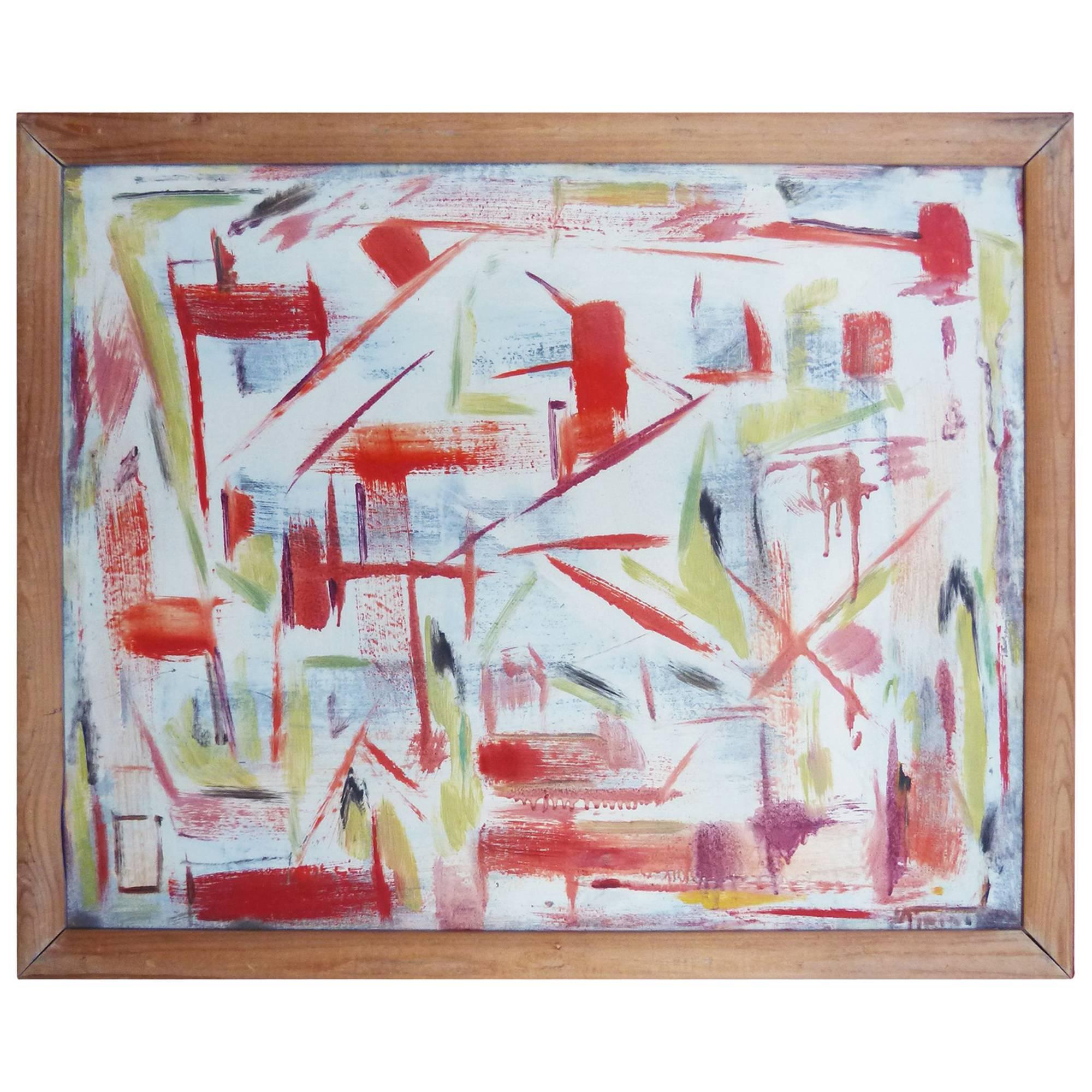 Little Abstract Painting by Bert Miripolsky