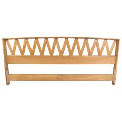Mid-Century Paul Frankl King-Size Bed Headboard 2