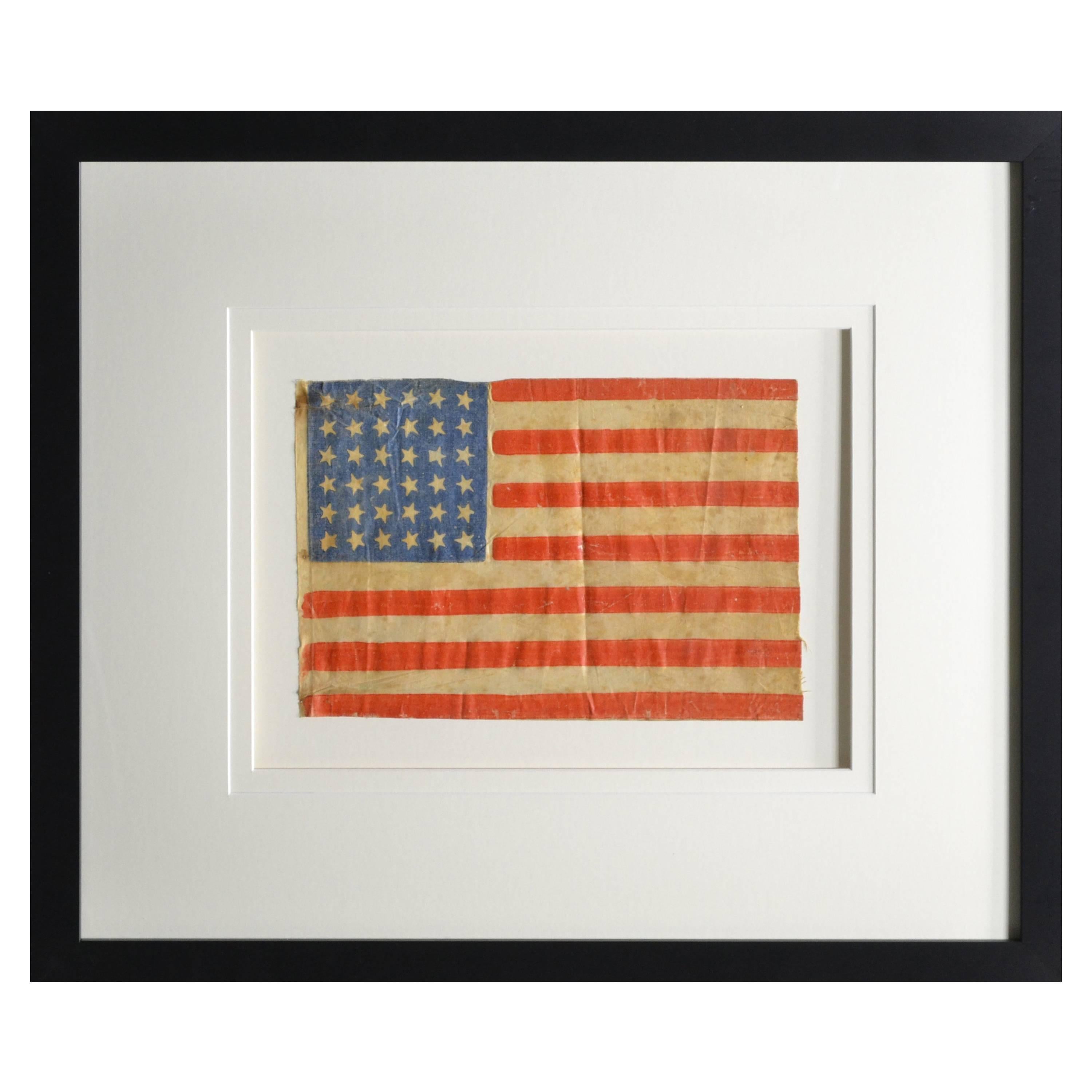 Antique 36 Star Flag, circa 1864 For Sale