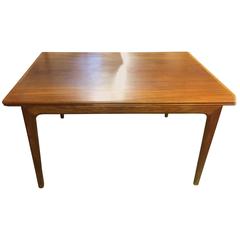 Danish Teak Dining Table Mid Century Modern Johannes Andersen Uldum Mobelfabrik 8