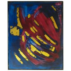 Abstract Oil on Canvas by Bert Miripolsky 12