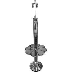 Art Deco Mirrored Floor Lamp 1
