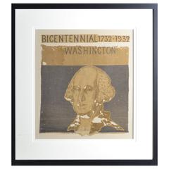 Vintage Art George Washington, President, Presidential, 1932