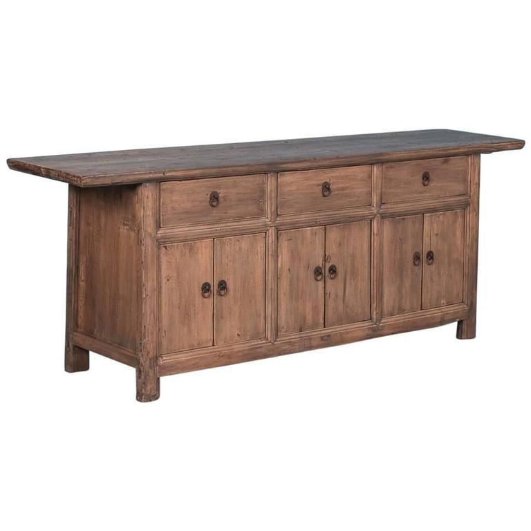 Antique 19th Century Chinese Sideboard Buffet at 1stDibs