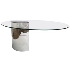 Beautiful Cini Boeri 'Lunario' Table or Desk, Original Gavina Edition, Italy