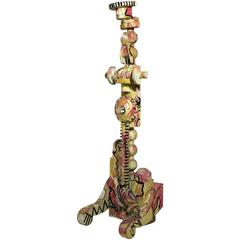 Stuart Glennon Wood and Painted Abstract Sculpture 11