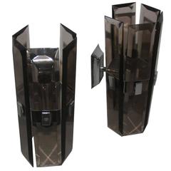 Veca Minimal Wall Sconces, 1970s