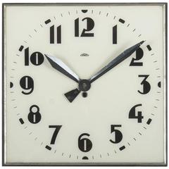 Vintage Beautiful Large Bauhaus Wall Clock