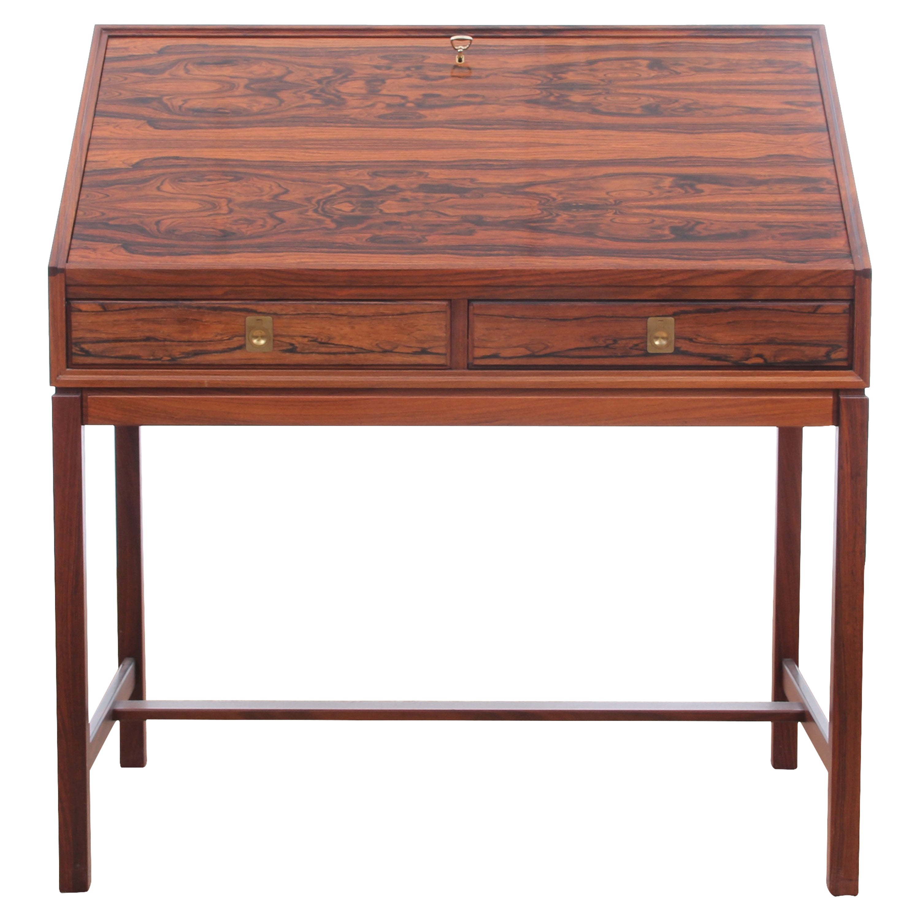 Mid Century Modern Scandinavian Secretary In Rio Rosewood By Dyrlund Mid Century Modern Scandinavian Secretary In Rio Rosewood By Dyrlund For At 1stdibs