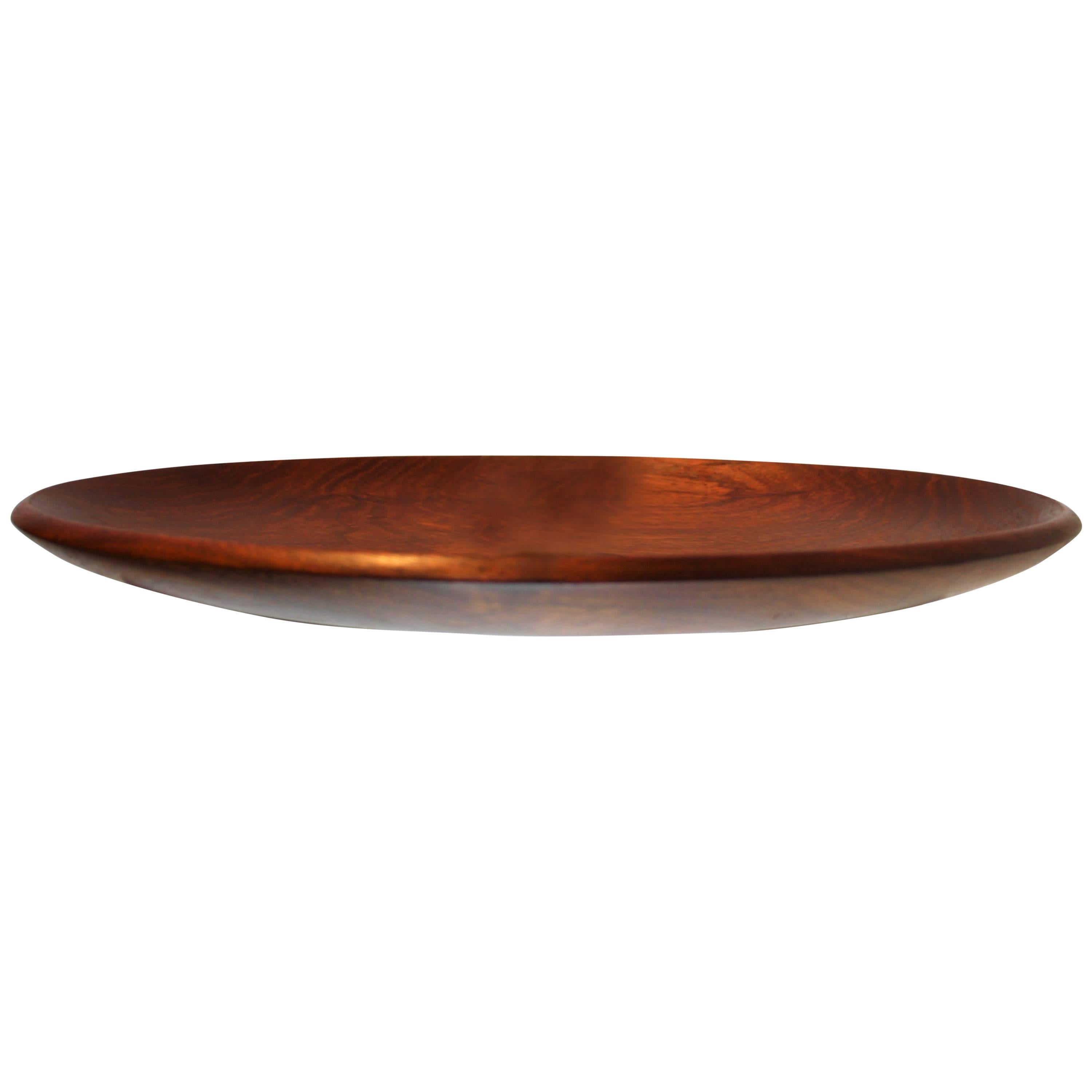 Large Danish Teak Wooden Bowl, 1960s