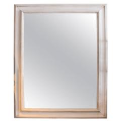 Italian Painted Wood Framed Mirror