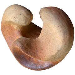 Free-Form Stoneware Sculpture in Elisabeth Joulia Style
