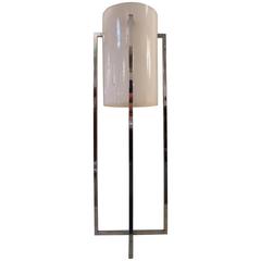 Vintage-Modern Lucite Chrome Lamp 7