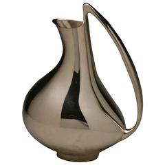 Georg Jensen "Pregnant Duck" Pitcher by Henning Koppel, No. 992 7