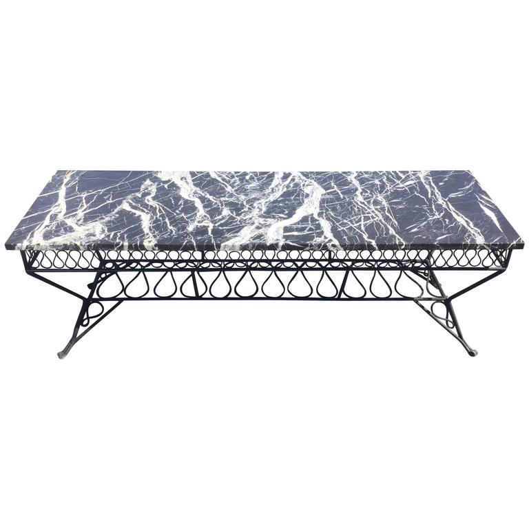 Rare Maurizio Tempestini For Salterini Italian Marble Coffee Table Rare Maurizio Tempestini For Salterini Italian Marble Coffee Table