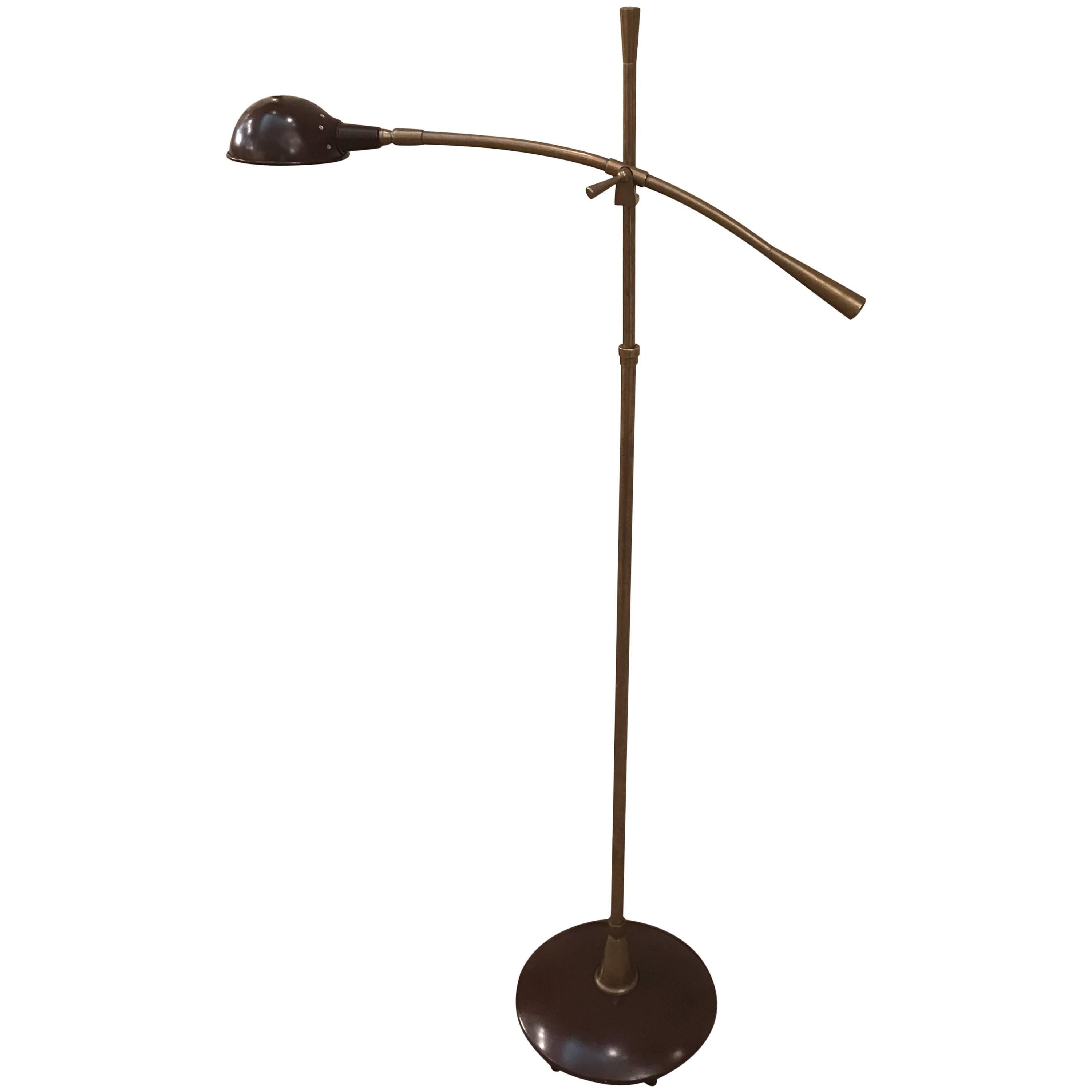 Italian Mid-Century Counter Balance Floor Lamp