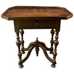 Late 17th Century Flemish Dutch Side Table