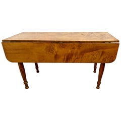 Antique American Late Federal/Early Sheraton Drop-Leaf Child's Table, circa 1820