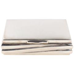 20th Century Silver Casket, 835 Silver, Germany, circa 1920-1930, Hallmarked