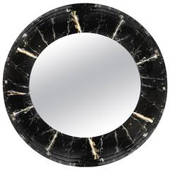 Faux Marble Round Mirror 11