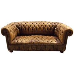 Vintage Leder Chesterfield Sofa