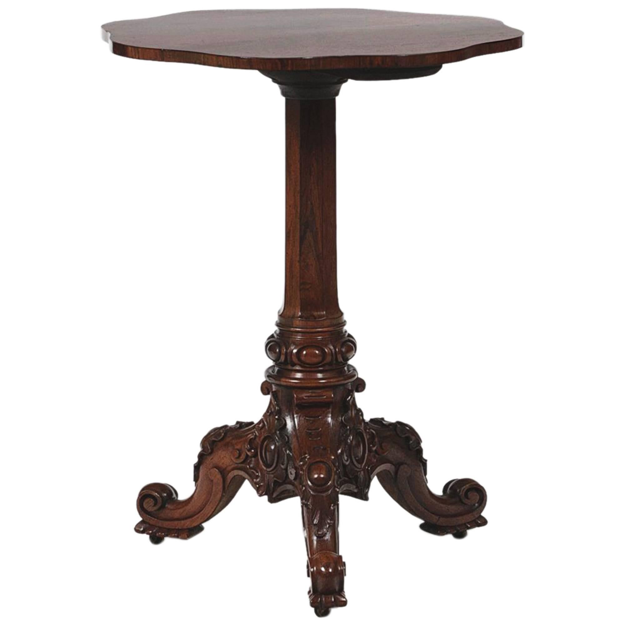 Early 19th Century George III Mahogany Occasional Table For Sale