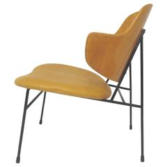 Danish Mid-Century Modern "Penguin" Lounge Chair by Ib Kofod-Larsen, circa 1960s