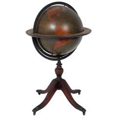 Antique Library Globe